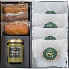 城山ホテル鹿児島　オリジナル焼菓子とCHAOどら・知覧茶ジャムセット