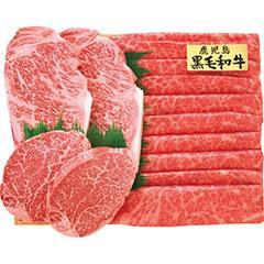 【年始便】瀬-1500　鹿児島県産　黒毛和牛詰合せ