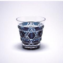 薩摩切子  冷酒グラス  C01藍