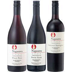 P-PS-CA　山形屋オリジナル　ナガサワ赤ワイン3本セット