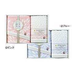（22743-02515）JAPAN MEIFU花衣　タオル・ウォッシュタオルセット