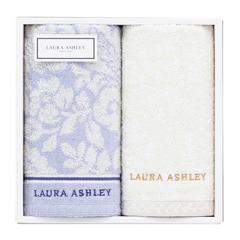 （KG20273）ローラアシュレイ ウォッシュタオル2枚セット