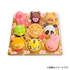 53.ケーキハウス Sin たのしい動物ケーキスペシャル(9個入)【お渡し場所 天文館ベルク広場】