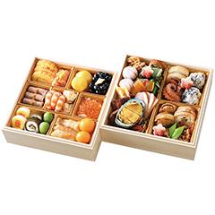 ☆107 京料理　たん熊北店　熊座の冷凍和風二段重(TY-17SK)