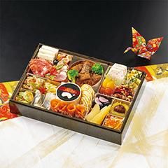 ☆071　ご馳走づくし「彩華」一段重(ヤマ彩華)