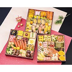 ☆087  京都祇園料亭「和山」監修　三段重「福寿」(福寿)