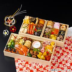 ヤマ食 山形屋限定 和洋おせち二段重（ヤマ-20）【お渡し場所　宮崎山形屋　新館5階　大催場】