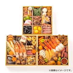 淡路屋 和風三段重「舞」（淡-30）【お渡し場所　山形屋(鹿児島)2号館6階文化H】