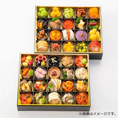 アル・ケッチァーノ＆熱海 美虎本店 洋中オードブル 二段重
