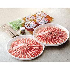 遊食豚彩いちにいさん　そばつゆ仕立黒豚しゃぶ