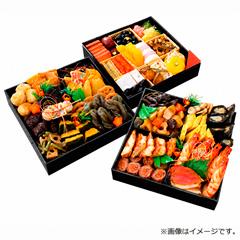 平家屋 和風おせち三段重