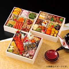 ヤマ食 山形屋限定 和風おせち三段重（ヤマー２５）