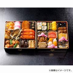 下鴨茶寮 和おせち二段（下鴨-27）【お渡し場所　山形屋(鹿児島)2号館6階文化H】