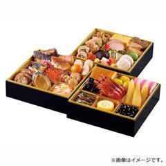 紀文食品 おせち詰合せ三段祝の幸【お渡し場所　山形屋(鹿児島)2号館6階文化H】