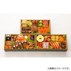赤坂 四川飯店×ラ・ベットラ・ダ・オチアイ×HAL YAMASHITA東京本店 和洋中三段重