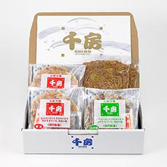 大阪 「千房」 お好み焼・ねぎ焼・焼そばセット
