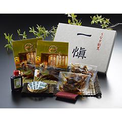 愛知 うなぎ割烹「一愼」うな丼セット（加工地：愛知県、静岡県）
