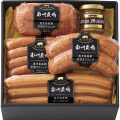 NN-3423　〈南州農場〉　鹿児島黒豚ソーセージ詰合せ