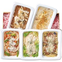 野の葡萄　シェフ特製パスタ＆グラタン5食セット
