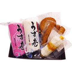 KW-1　串間 川畑蒲鉾店　蒲鉾と天ぷらの詰合せ