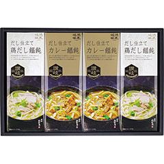 OUJ30B　創庵おか乃　讃岐カレーうどん・鶏だしうどん詰合せ