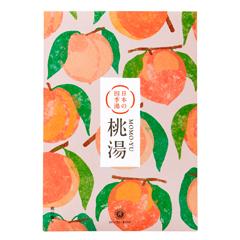 日本の四季湯　7月　桃湯　粒塩タイプ　　