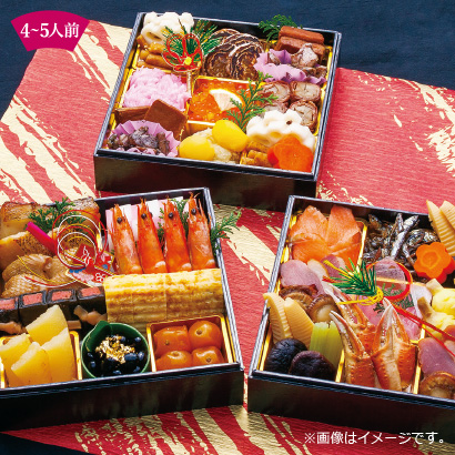 小川屋 和風おせち三段 寿(ことぶき) 27,000円