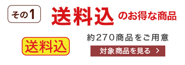 送料込みのお得な商品